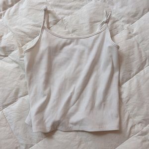 Pain White Crop Top